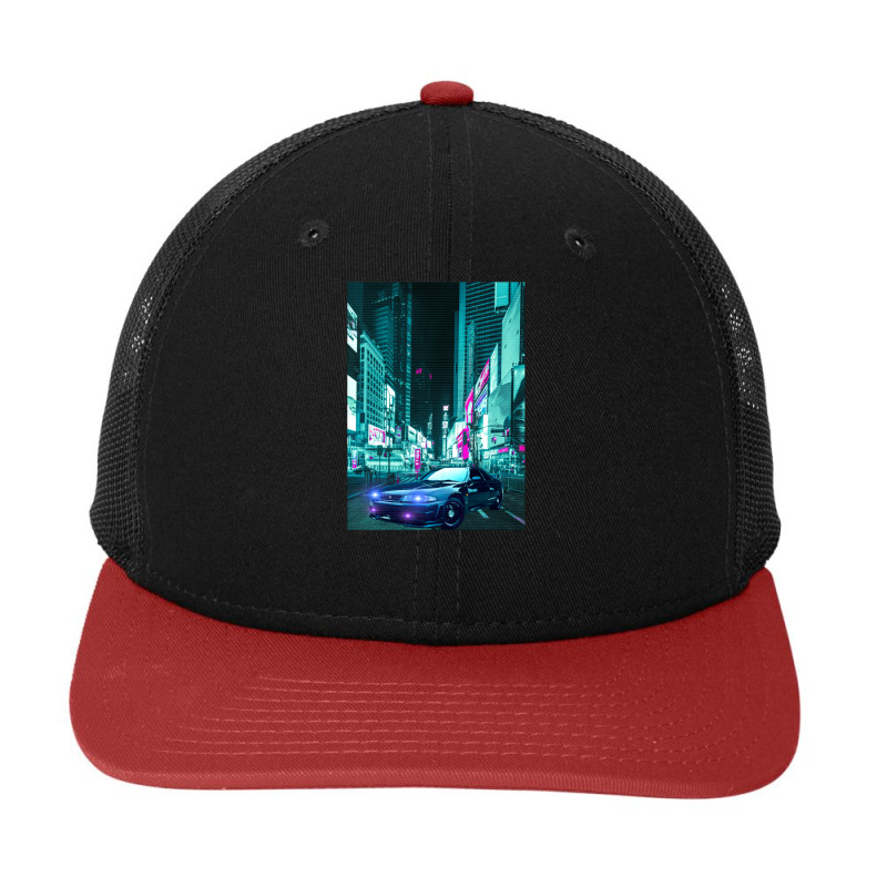 Car Retro Synthwave Snapback Trucker Cap by Jeff_Nugroho | Artistshot