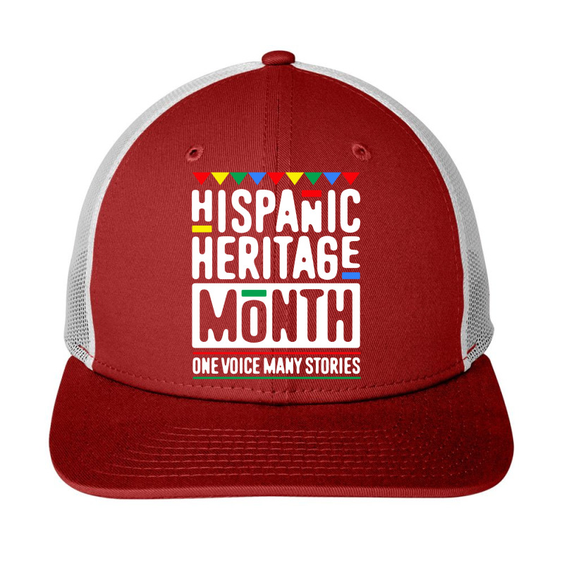 Awesome Hispanic Heritage Month Retro Shirt All Latin Countries Flag H Snapback Trucker Cap by nbobatiga | Artistshot