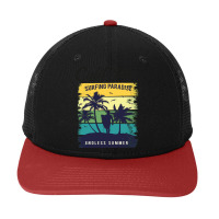 California Surfing Paradise,seal Beach California California Beach Sur Snapback Trucker Cap | Artistshot