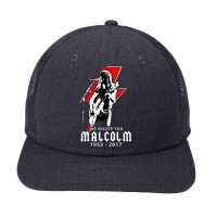 Malcolm Young   We Salute You Snapback Trucker Cap | Artistshot