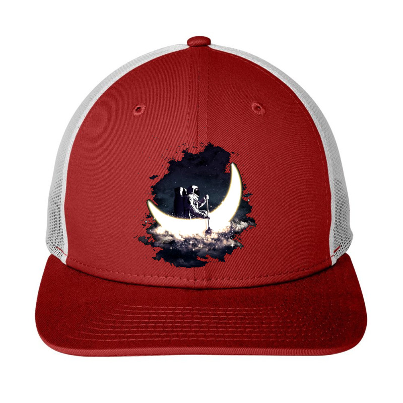 Moon Sailing Snapback Trucker Cap | Artistshot