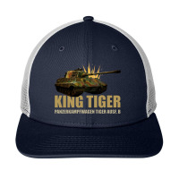 King Tiger Ii Panzer Tank World War Two German Army Snapback Trucker Cap | Artistshot