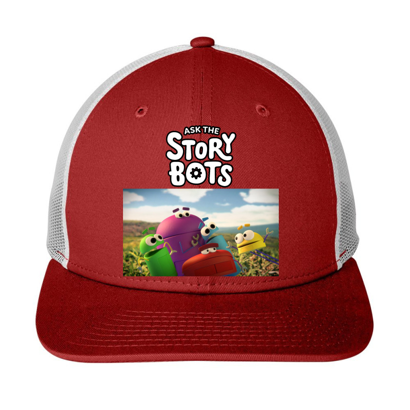 Ask The Storybots Snapback Trucker Cap by bisnisharam | Artistshot