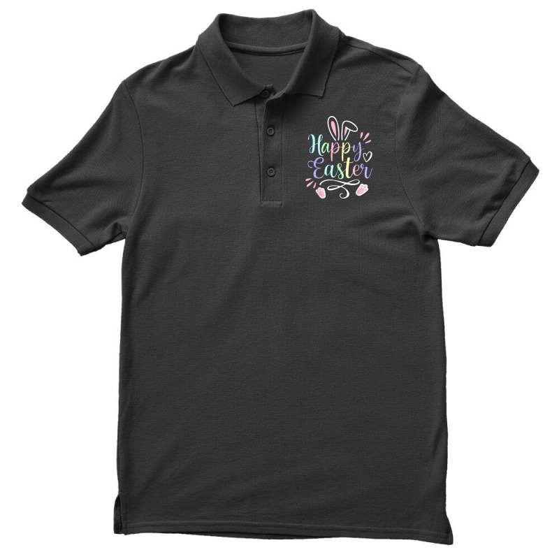 Happy Easter Day Bunny Egg Funny Boys Girls Kids Easter Men's Polo Shirt | Artistshot