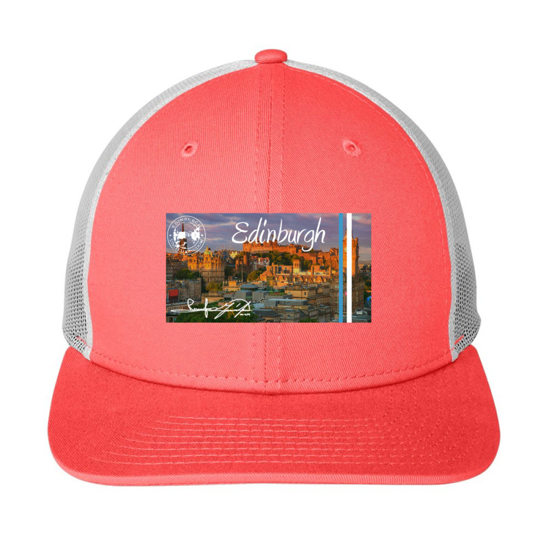 Edinburgh Scotland City, Edinburgh Snapback Trucker Cap | Artistshot