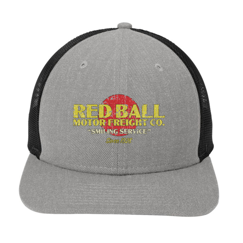 Red Ball Motor Freight Co. 1928, Trucking Company Snapback Trucker Cap by tanahlampang | Artistshot