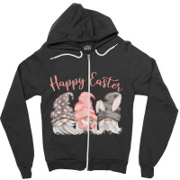 Happy Easter Gnomies Bunny Ears Easter Gnome Family Hunting Zipper Hoodie | Artistshot