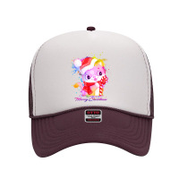 Merry Christmas Cat Foam Trucker Hat | Artistshot