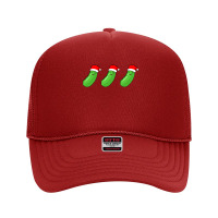 Christmas Pickles Foam Trucker Hat | Artistshot