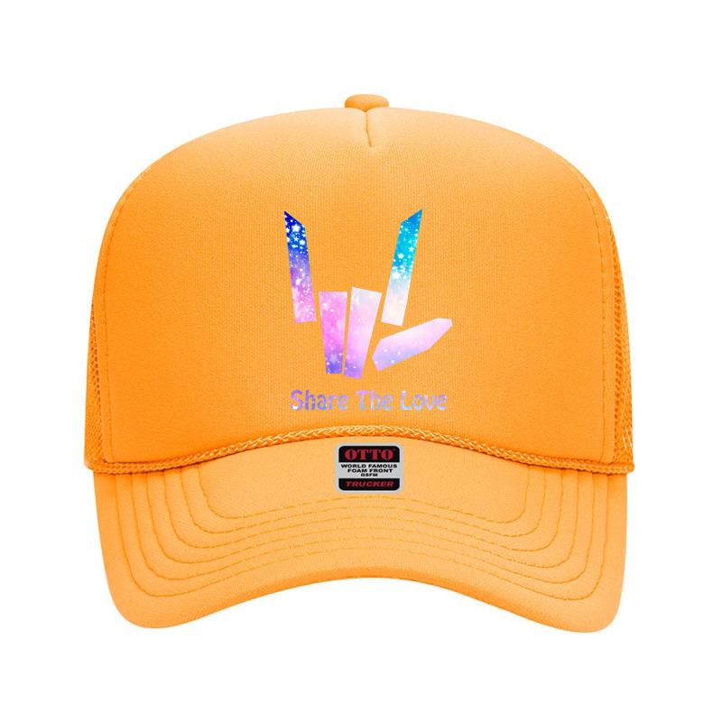 Share The Love Foam Trucker Hat | Artistshot