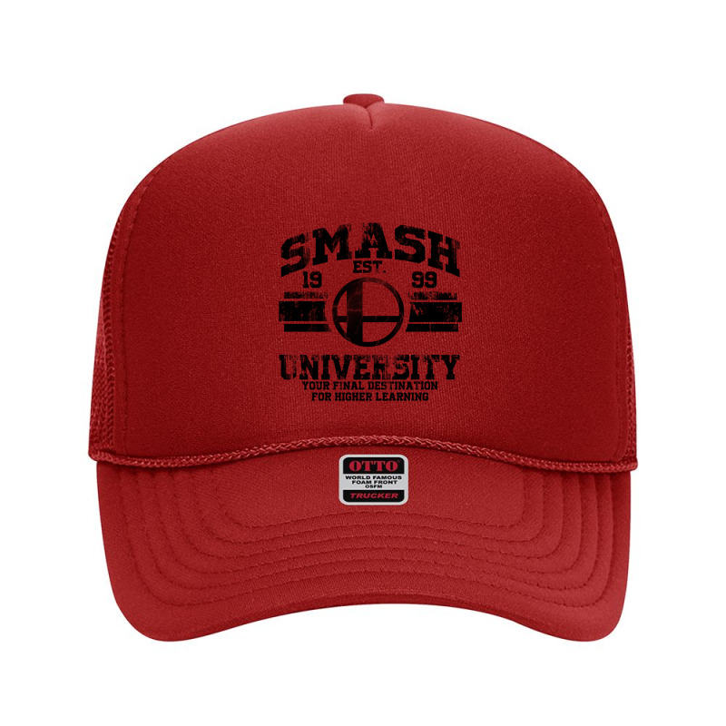 Smash University Foam Trucker Hat by Adrian Spencer | Artistshot