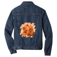 English Cocker Spaniel Men Denim Jacket | Artistshot