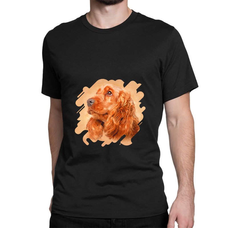 English Cocker Spaniel Classic T-shirt by yongbiyb | Artistshot