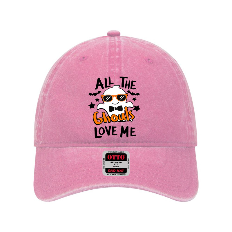 Love Me Funny Halloween Dyed Cap | Artistshot