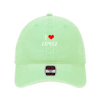 I Love Ahwaz City Dyed Cap | Artistshot