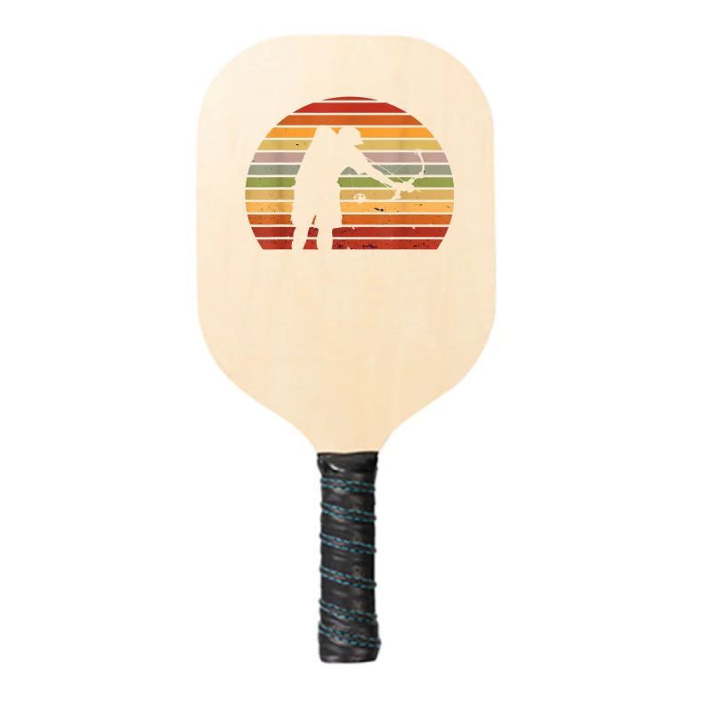 Bowfisher Vintage Retro Bowfisher Shoot Fish Bow Hunter Pickleball Paddle | Artistshot