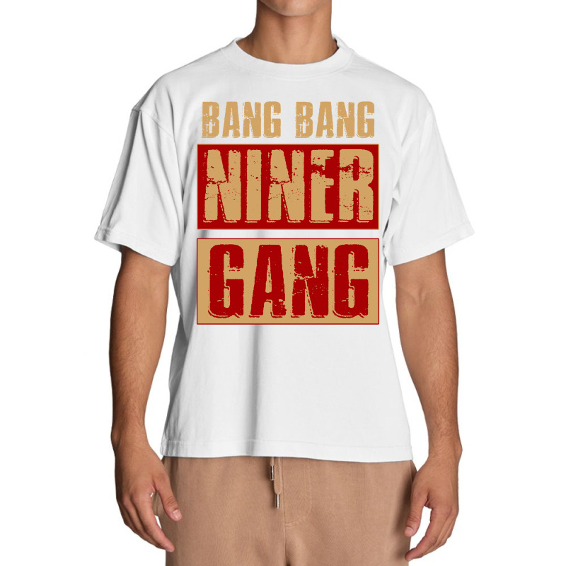 Bang Bang Niner Gang Football Cool Long Sleeve Urban Heavy T-shirt | Artistshot