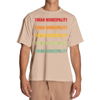 Tinian Municipality County, Northern Mariana Islands, Rainbo T Shirt Urban Heavy T-shirt | Artistshot