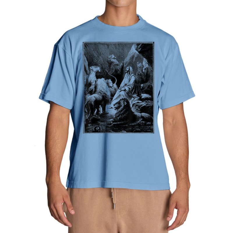 Holy Bible Daniel In The Lions Den Old Testament Shirt Day Gift Urban Heavy T-shirt | Artistshot