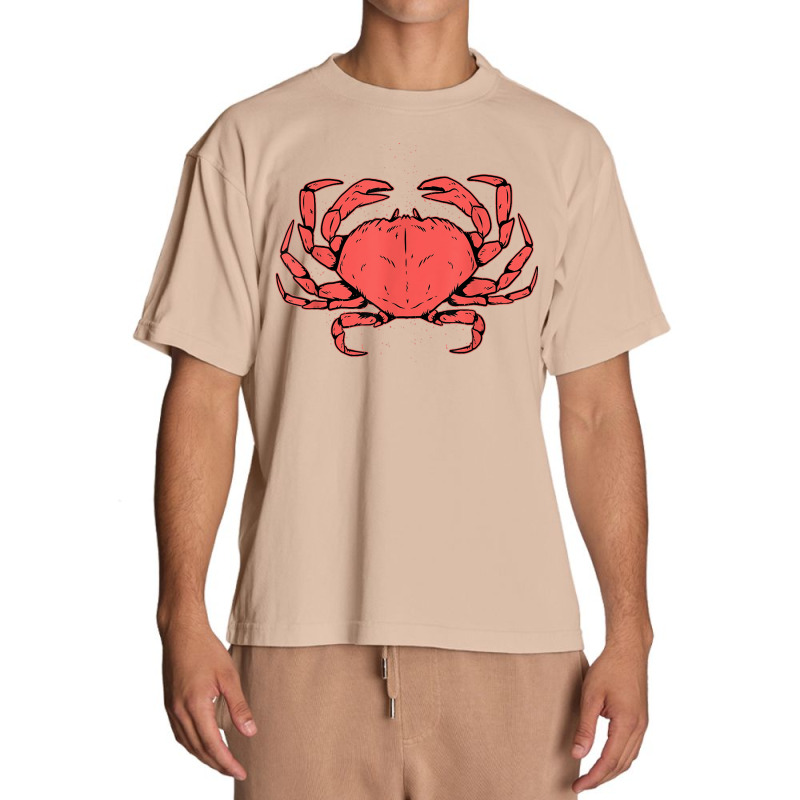 Crab Crustacean T Shirt Urban Heavy T-shirt | Artistshot