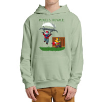 Pixels Royale Urban Pullover Hoodie | Artistshot