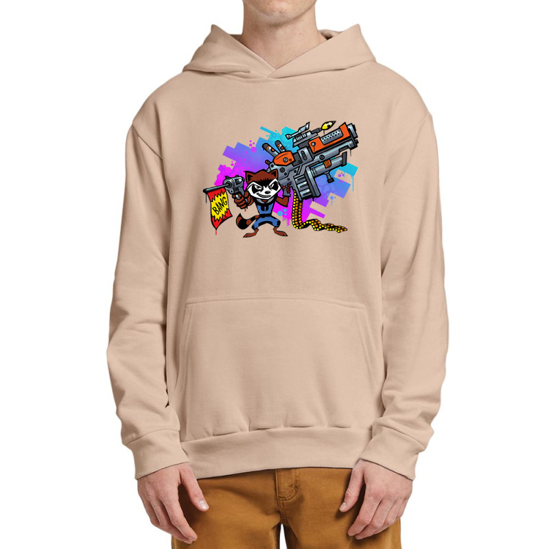 Rocket Blaster Urban Pullover Hoodie by nyungshop | Artistshot