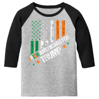 Irish Americans For Trump Youth 3/4 Sleeve | Artistshot