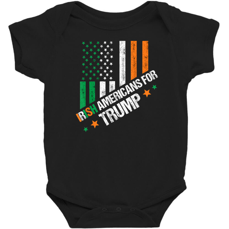 Irish Americans For Trump Baby Bodysuit | Artistshot