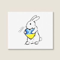 Bunny Landscape Canvas Print | Artistshot