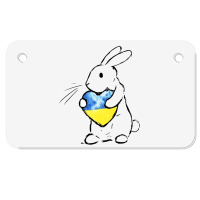 Bunny Motorcycle License Plate | Artistshot