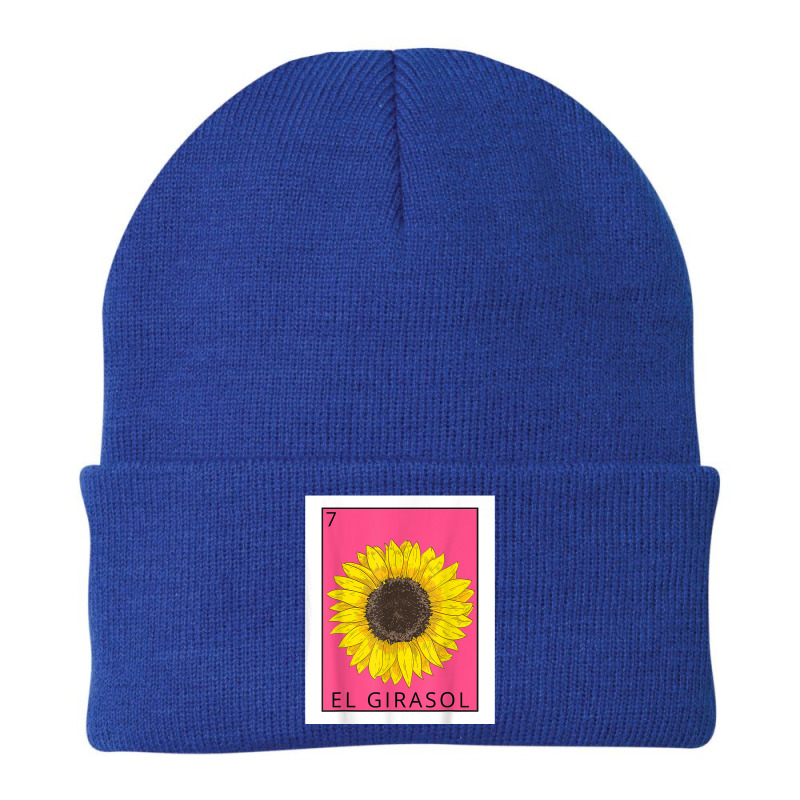 El Girasol Funny Mexican Lottery Card Game Lover Gift T Shirt Beanie | Artistshot