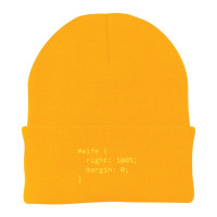 Funny Programming Wife Right Margin Beanie | Artistshot