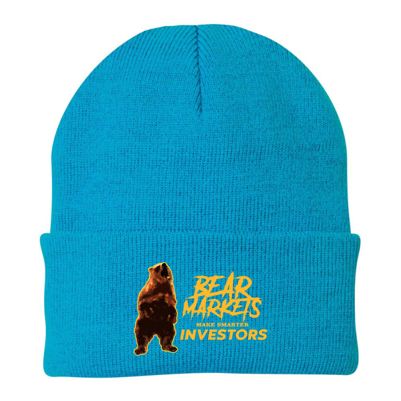 Bear Markets Make Smarter Investors Beanie by Ngecrit | Artistshot