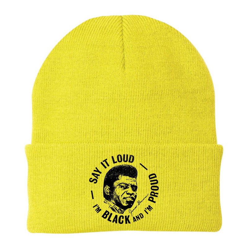 Say It Loud I'm Black & Proud Beanie by wardiyatre | Artistshot