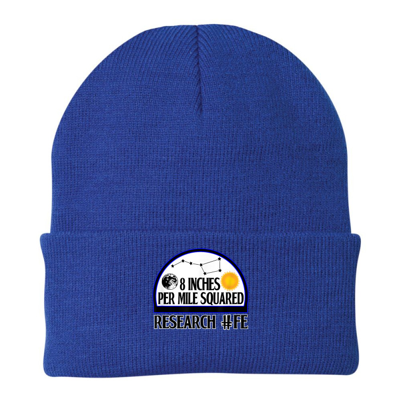 The Flat Earth 8 Inches Per Mile Squared Curvature T Shirt Beanie by Smykowskicalob1991 | Artistshot