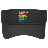 Gift Idea The Perfect Gaming Day Suprise For Gamers T Shirt Visor Hat | Artistshot