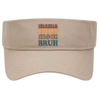 Mama Mommy Mom Bruh Vintage Leopard Boys Girls Kids Visor Hat | Artistshot