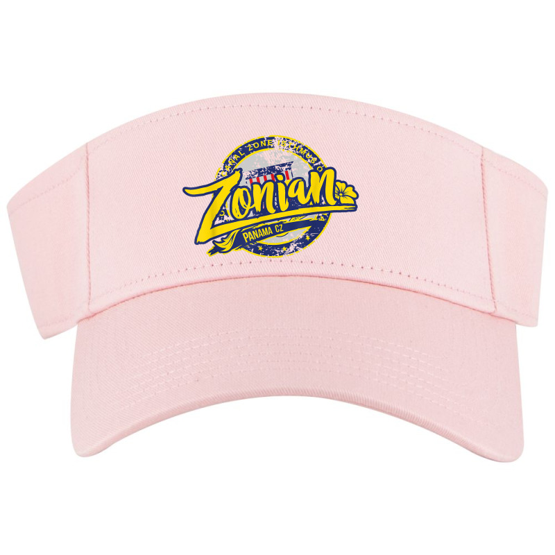 Zonian Panama Cz T Shirt   Panama Canal Zone Visor Hat | Artistshot