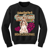 Brown Cocker Spaniel Owner Gift Brown T  Shirt E N T  Shirt Youth Sweatshirt | Artistshot