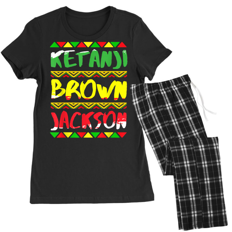 Custom Ketanji Brown Jackson Kbj Justice Nominee African Colors T