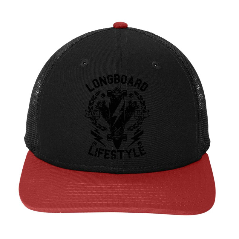 Longboard Lifestyle Snapback Trucker Cap | Artistshot