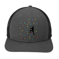 Climbing Wall Climbing Bouldering Snapback Trucker Cap | Artistshot