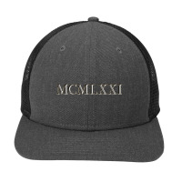 Roman Numeral 1971 Snapback Trucker Cap | Artistshot