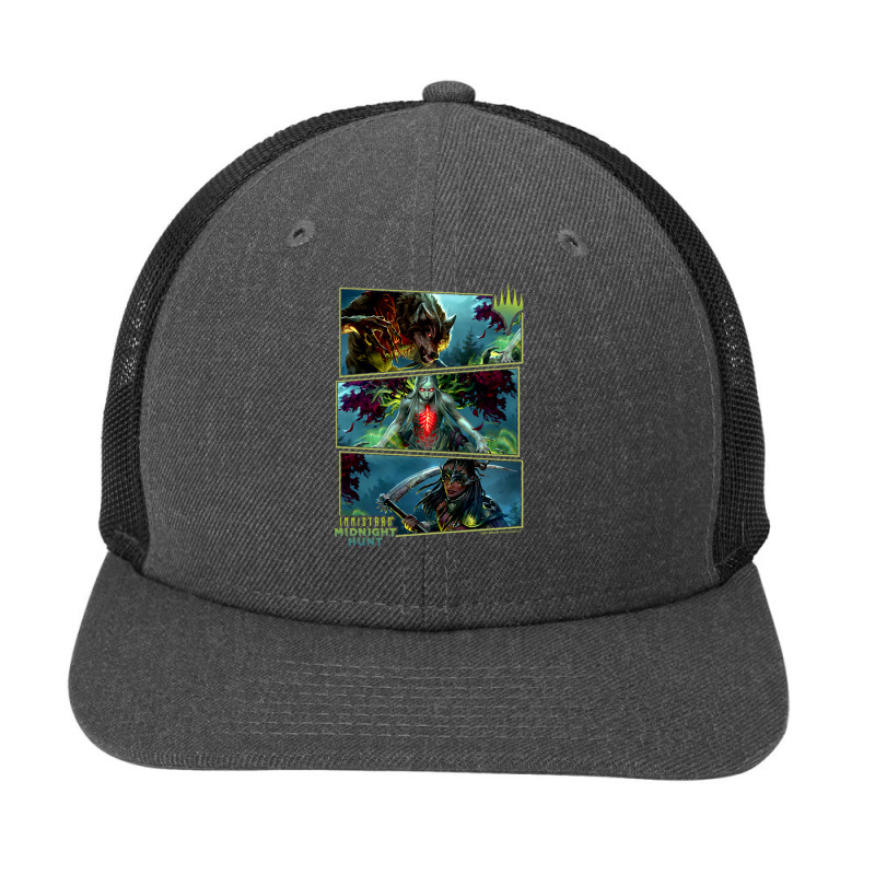 Magic The Gathering Midnight Hunt Panel Snapback Trucker Cap by samuelswallace | Artistshot