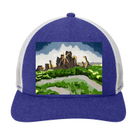 Mountain Landscape Snapback Trucker Cap | Artistshot