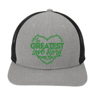 The Greatest Love Story Ever Told Snapback Trucker Cap | Artistshot