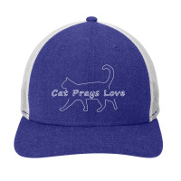 Word Design With The Latest Combination Of Cat Images. Snapback Trucker Cap | Artistshot