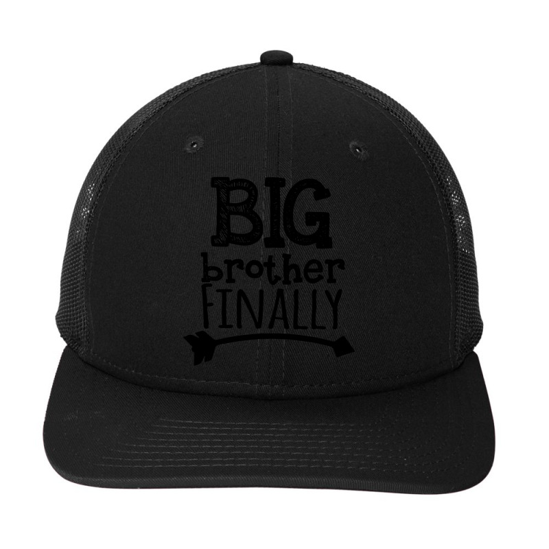 Big Brother Finally Snapback Trucker Cap by Addelia | Artistshot