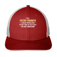 Patent Engineer I Solve Problems Funny Gift Snapback Trucker Cap | Artistshot