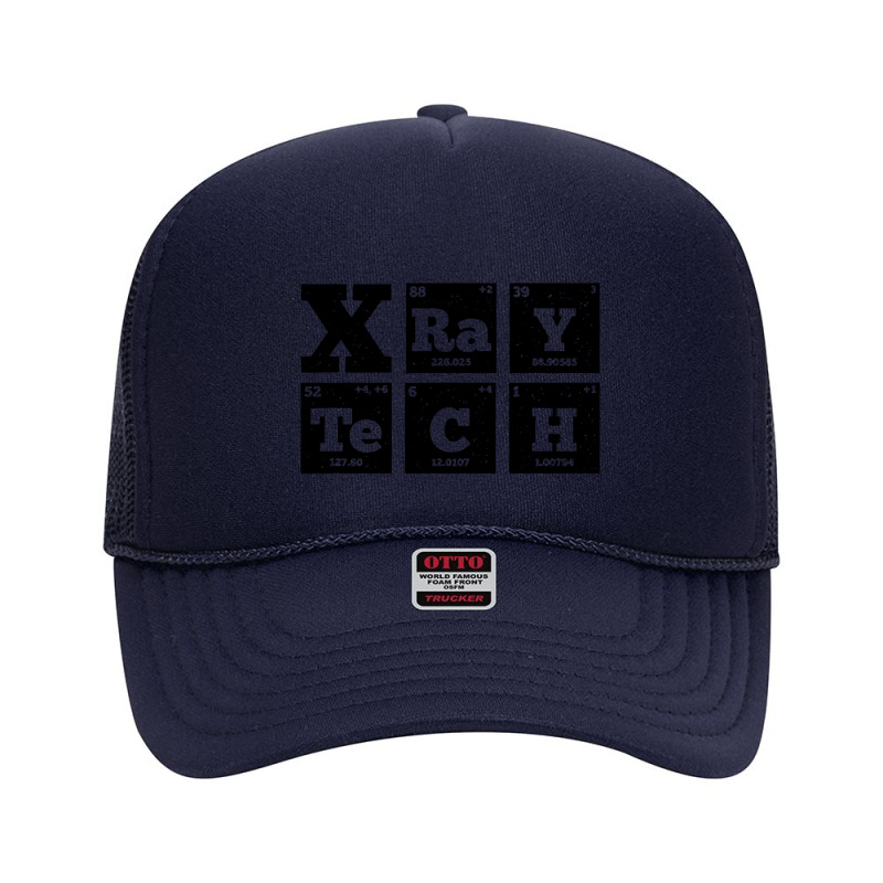 Radiologist Xray Tech Shirt Periodic Table Foam Trucker Hat by Diamond Tees | Artistshot